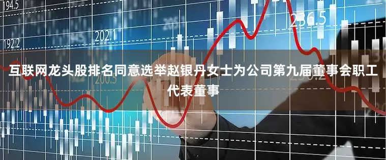 互联网龙头股排名同意选举赵银丹女士为公司第九届董事会职工代表董事